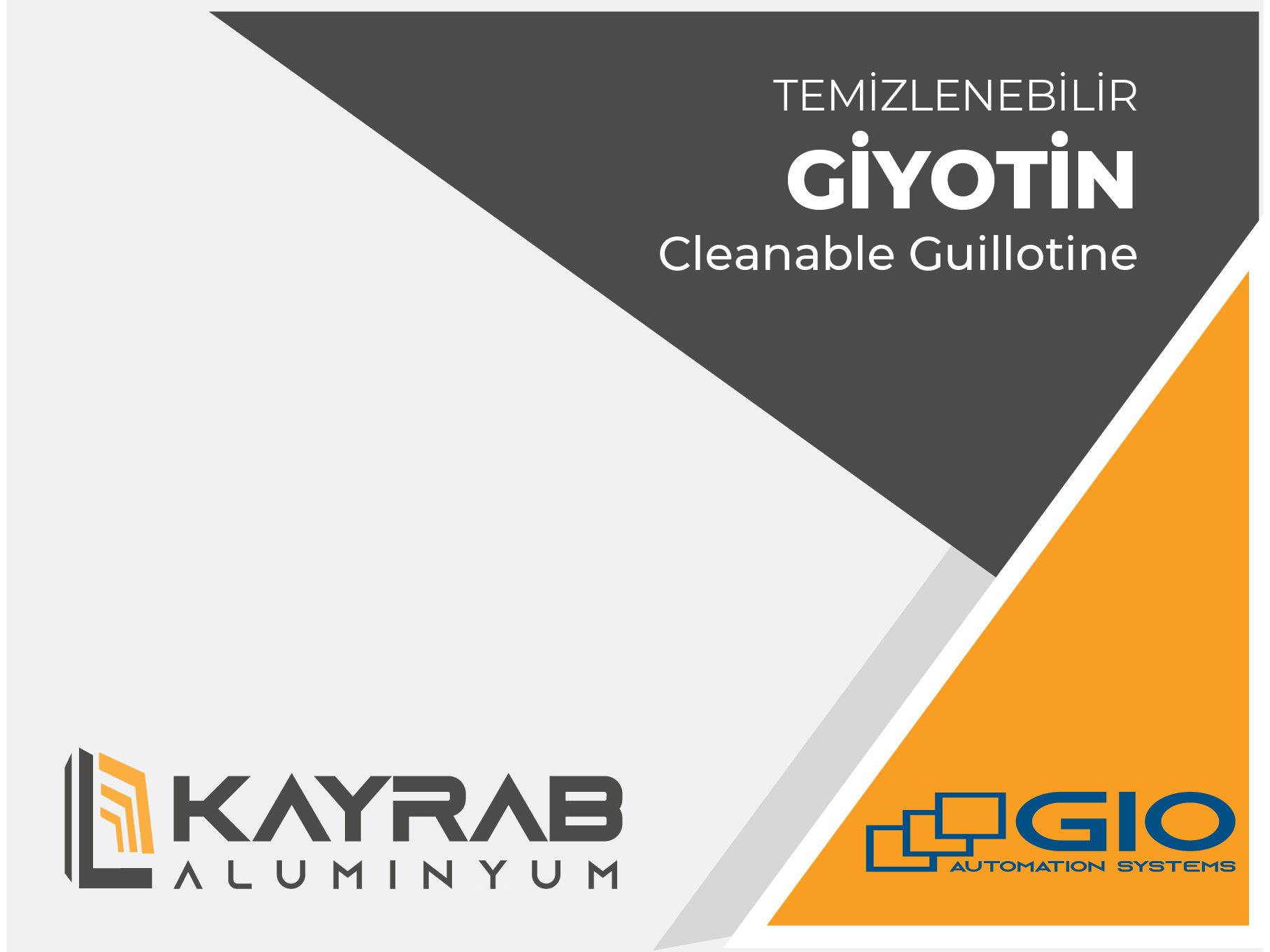 Temizlenebilir Giyotin Cam